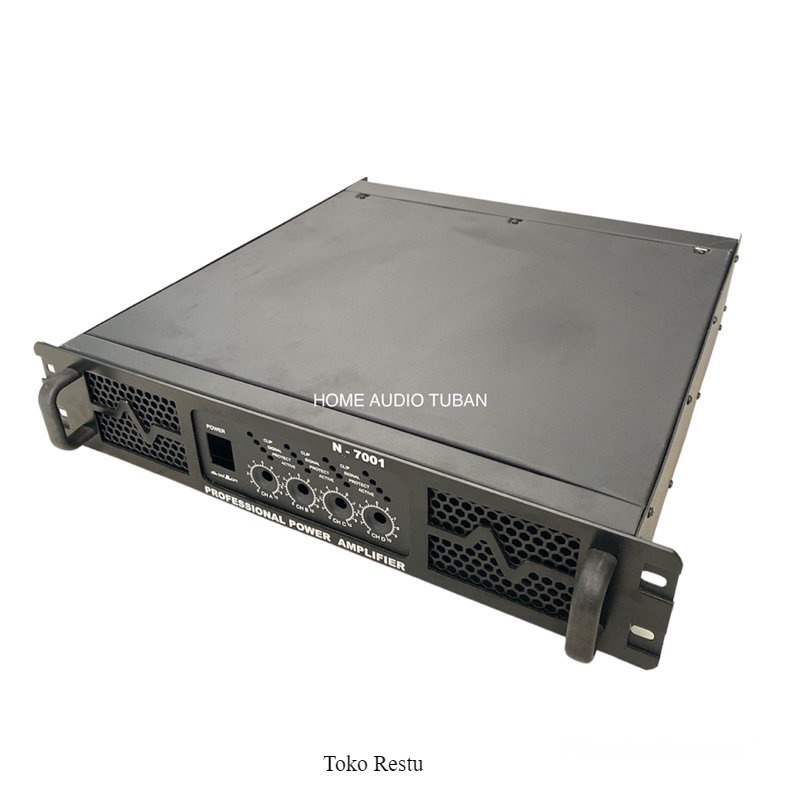 Box Power Amplifier N7001 4 Channel
