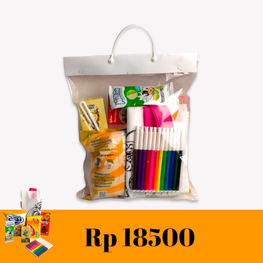 

paket snack ulang tahun anak / hampers anak / souvenir anak