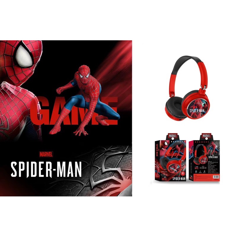 [ AH 801 - MANLY ] HEADPHONE BANDO BLUETOOTH / WIRELESS TYPE MOTIF MANLY