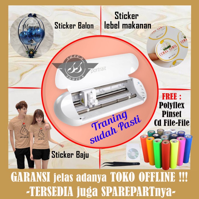 MESIN CUTTING STICKER PORTRAIT 3 / PORTRAIT VERSI 3 / POTRAIT 3 A4