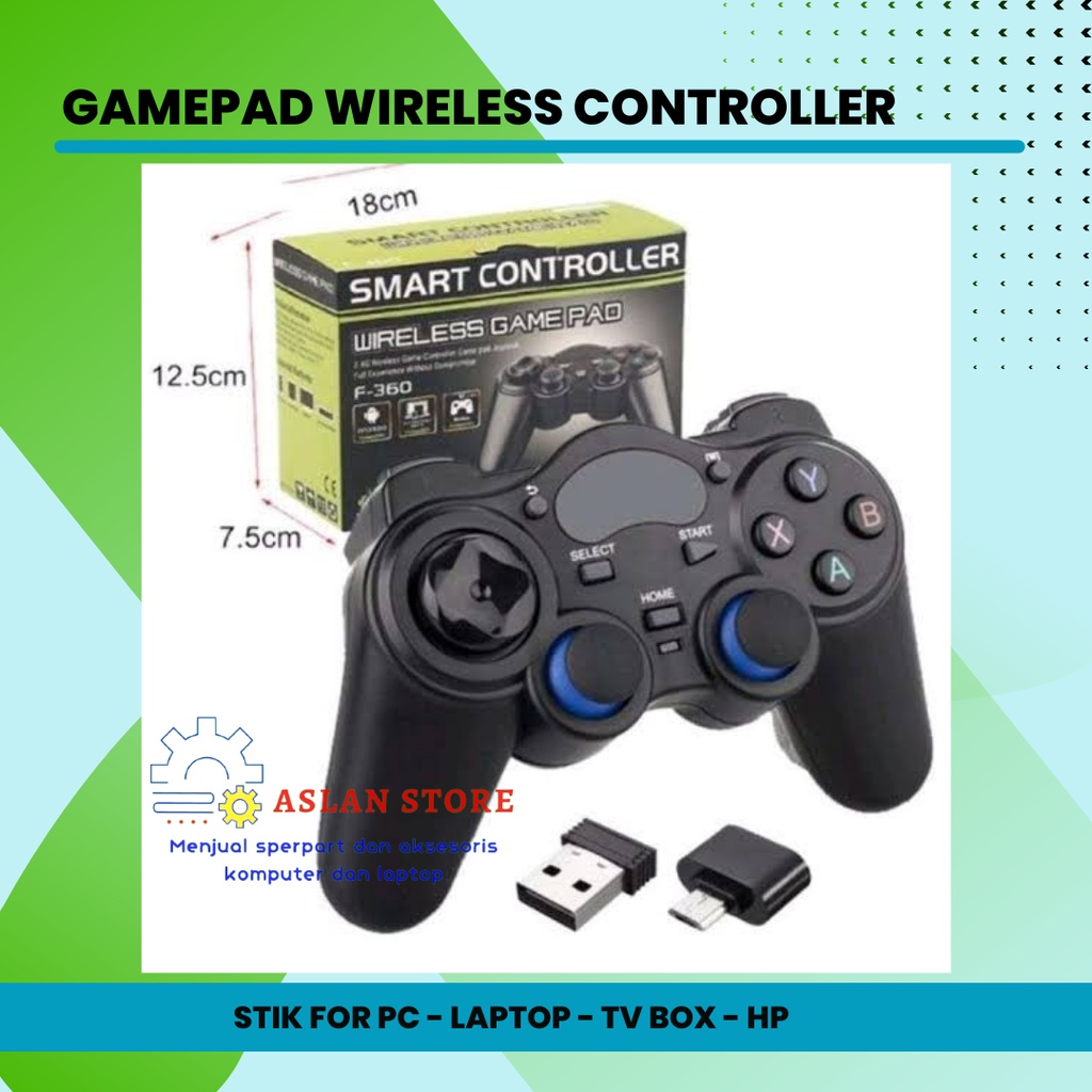 STICK STIK PS PC WIRELESS UNTUK ANDROID TABLET TV BOX SMART TV LAPTOP