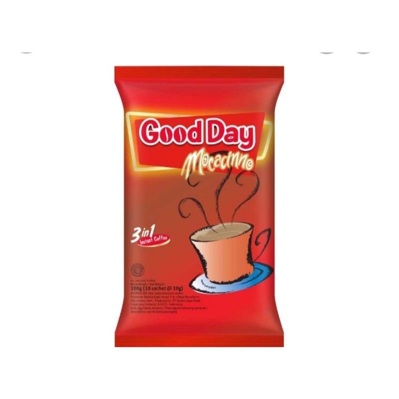 

GOOD DAY Mocaccino sachet 20gr 1renceng