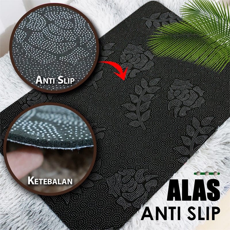 Keset Kaki Anti Slip MOTIF KARAKTER Bahan Tufted Nylon Tebal Keset Kaki Kamar Tidur Aesthetic Ukuran 40cm x 60cm