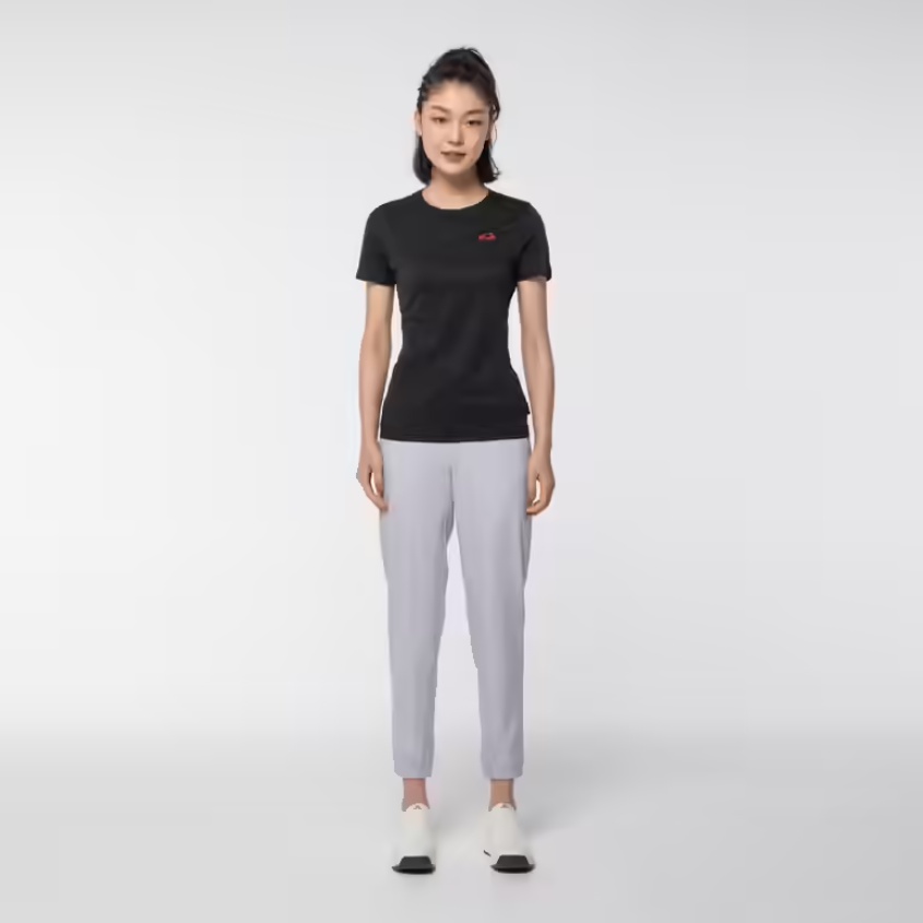 FORCLAZ T-Shirt Kaos Hiking Travel Wanita Bahan Wool Serap Keringat