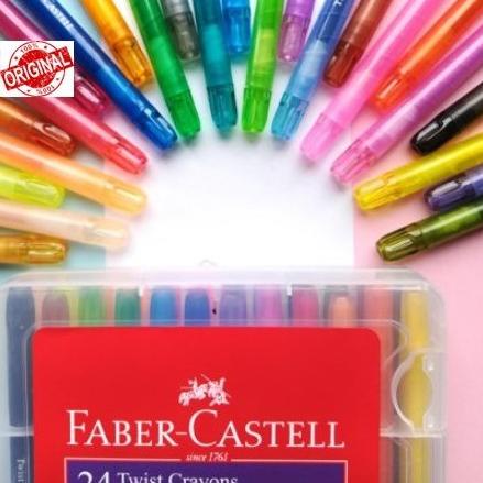 

Big Sale ペ Faber Castell Twist Crayon Krayon Putar Warna Pastel