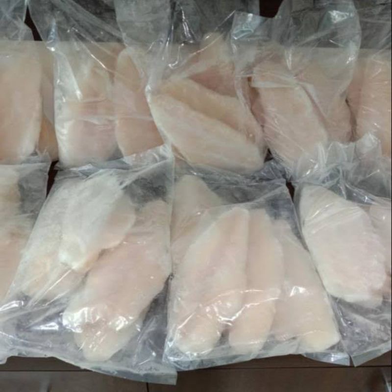 

Fillet Daging ikan Dori Pangasius -/+ 1000 gr (Frozen Food)