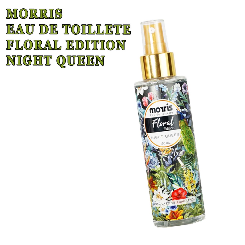 MORIS NIGHT QUEEN* Floral Edition* Eau De Toillete Parfum