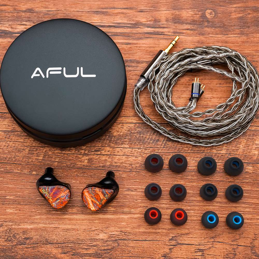 Aful Pewangi5 1DD+4BA In-Ear Monitor Earphone 3D Printed Hybrid Technology HIFI Music headset