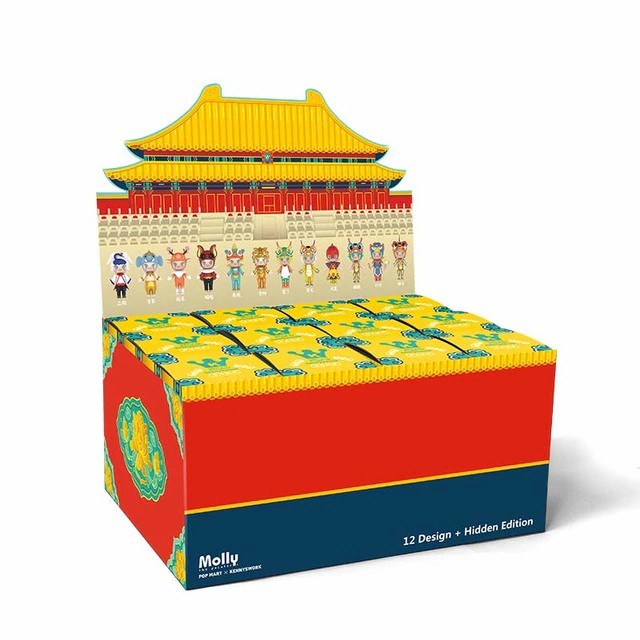 Figure POP MART Molly Forbidden City Royal Court Doll Blind Box