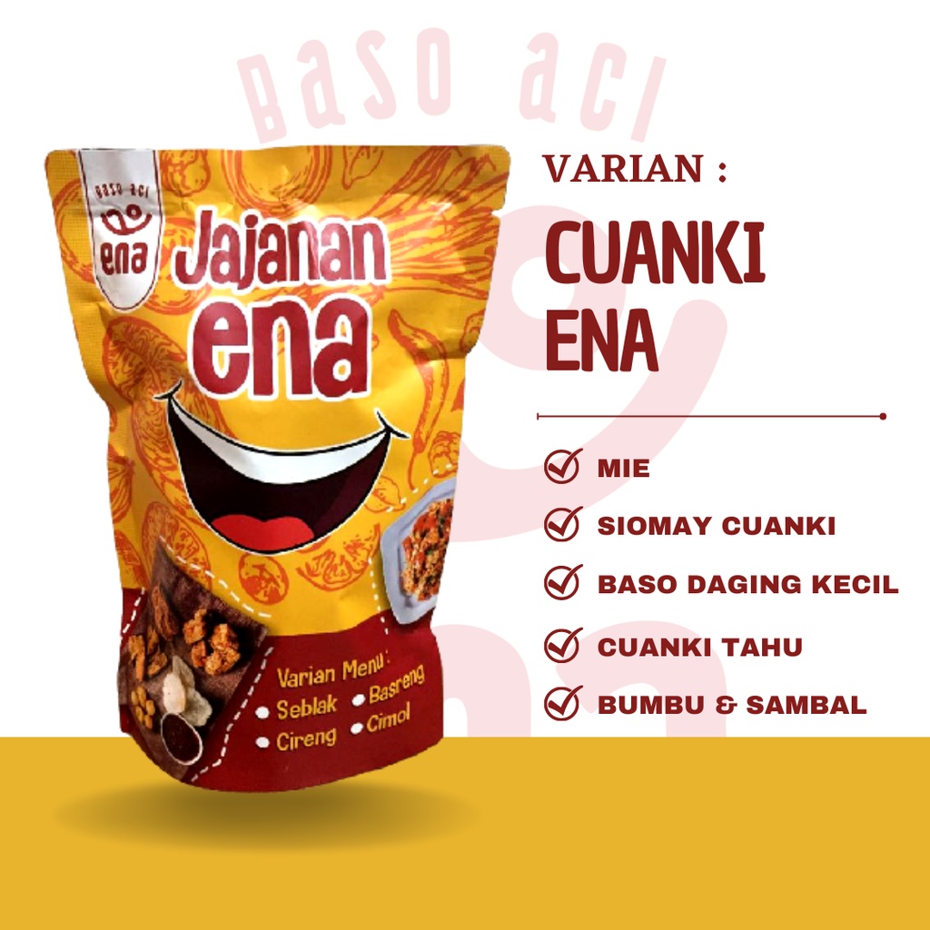 Jual Cuanki Kuah Jajanan Ena Shopee Indonesia