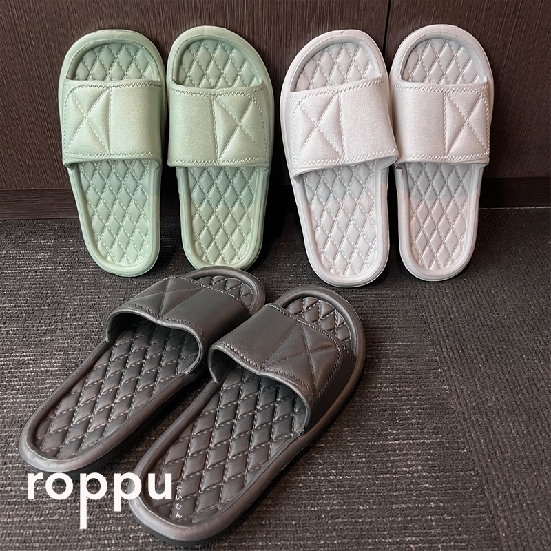 Roppu Sandal Rumah Slipper Wanita Anti Slip EVA Unisex