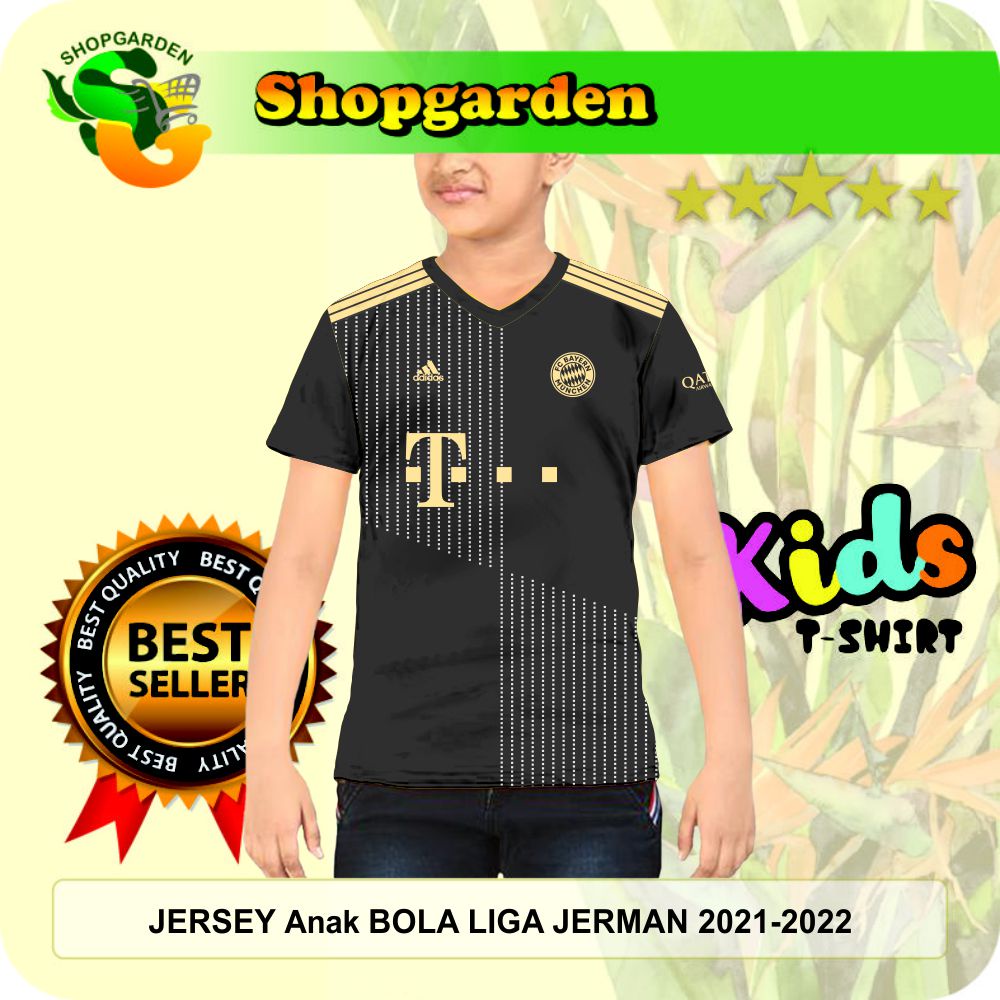 Jersey Anak Kaos Jersey Bola Anak LIGA JERMAN 2021-2022 Kaos Jersey Printing Premium|SHOPGARDEN