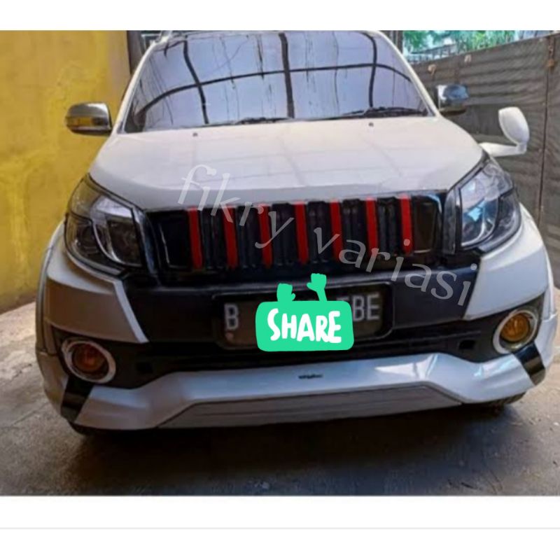 grill appolo Rush Terios konde 2007-2017