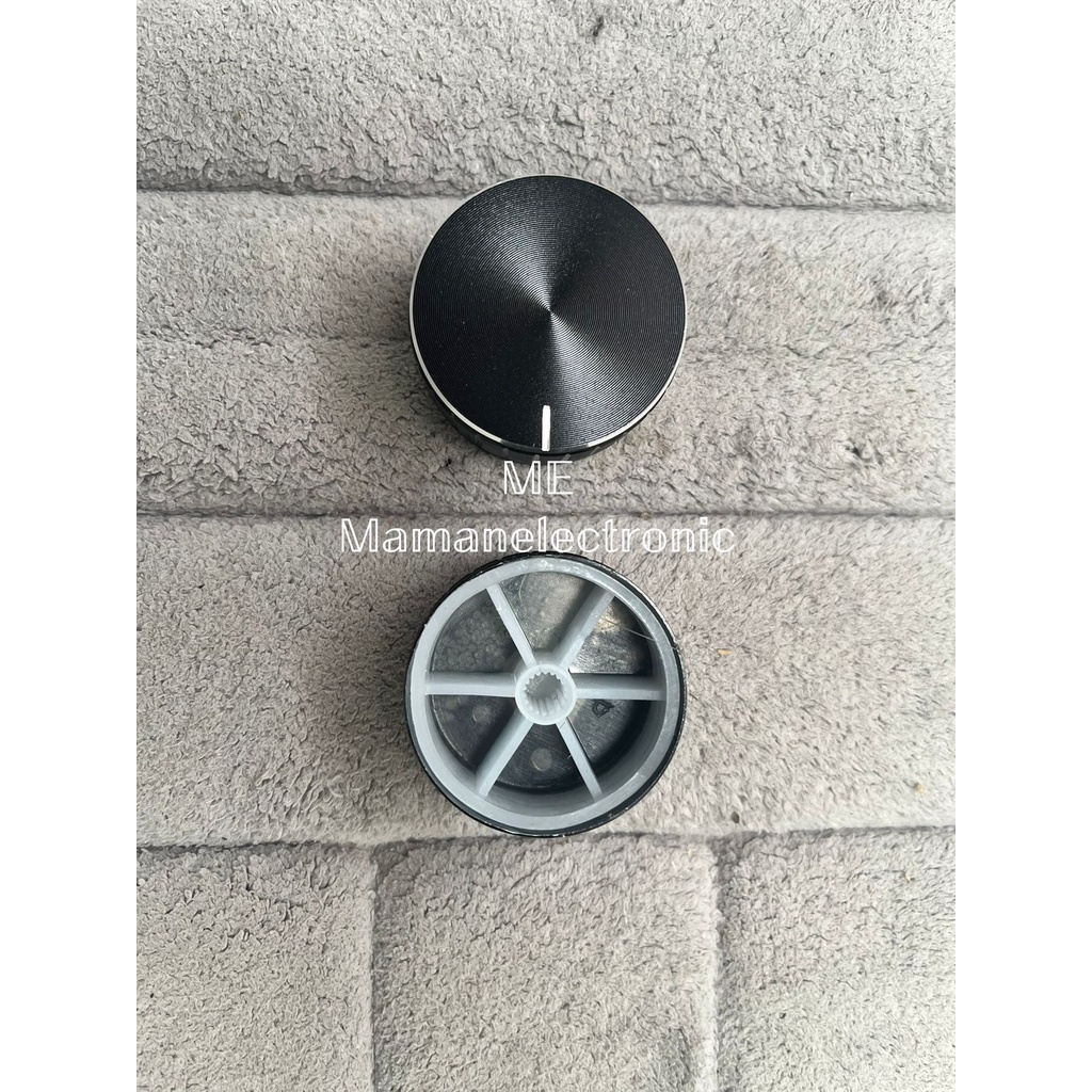 KNOP KENOP AMPLIFIER MIXER HITAM 40mm