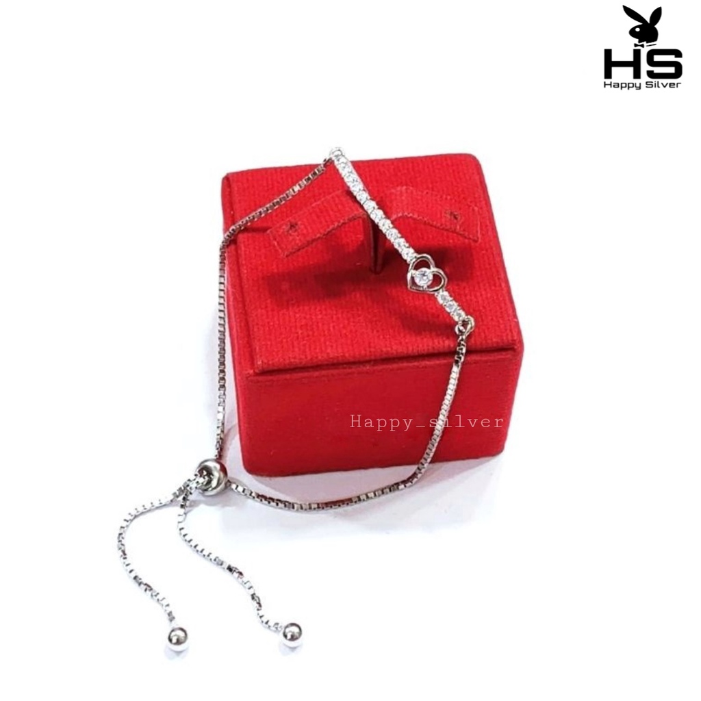 GELANG SERUT PERAK ASLI SILVER 925 LAPIS EMAS PUTIH MODEL EMAS SERUT