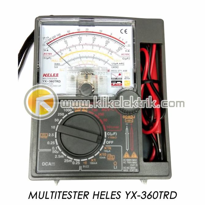 Multitester Avo Meter Analog Heles YX360TRD Multi Meter HELES YX 360