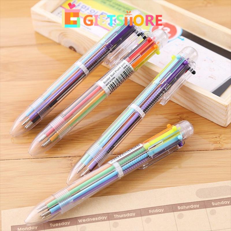 

Bolpen 6-in-1 0.5MM Multi Warna Untuk Stationery Anak Sekolah Kantor Bolpen/6 Warna Pulpen Ball Pen/Pulpen Bulpen Bolpoin Bolpoint Pena Gel Warna Warni Murah-GI