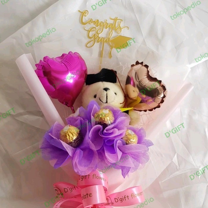 

Buket Coklat utk Wisuda Buket Ulang tahun Valentine