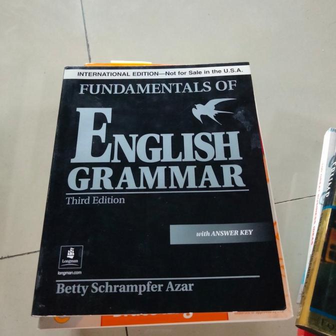 

buku original - fundamentals of English grammar third edition