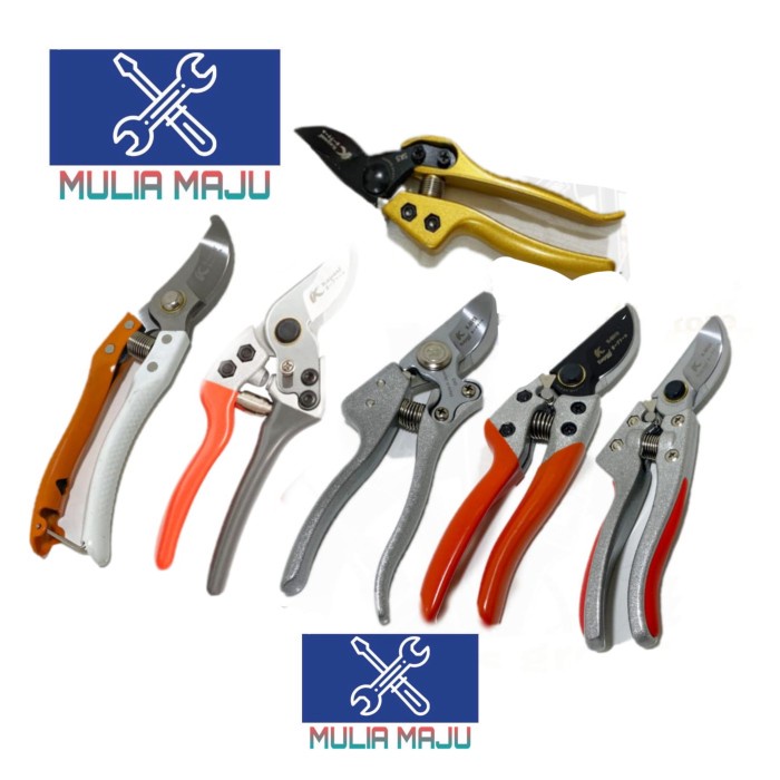 Pemotong Gunting Dahan Kapusi /Gunting Dahan Stainles Stel Kapusi Macam Variasi