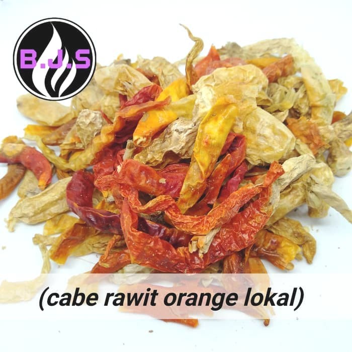 CABE RAWIT ORANGE LOKAL KERING 1KG