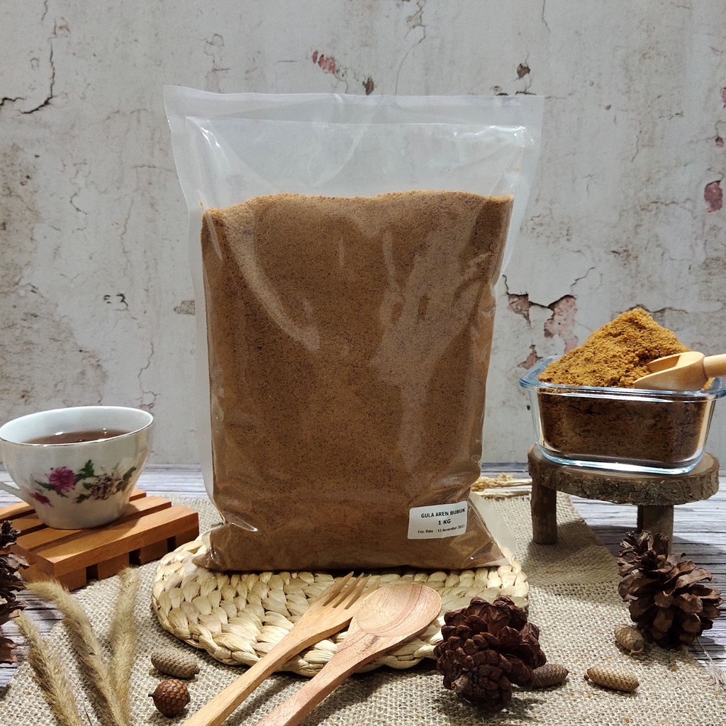 

HG Gula Aren - Palm Sugar - Brown Sugar - Kualitas Super - 1 kg