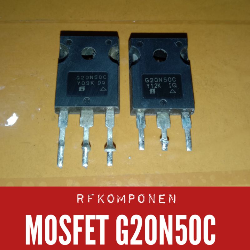 MOSFET G20N50C (20A 500V)