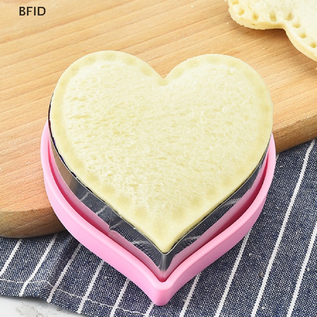 [BFID] Sandwich Cutter Cetakan Roti Stainless Steel Metal Cookie Cutters Mold Baking [ID]