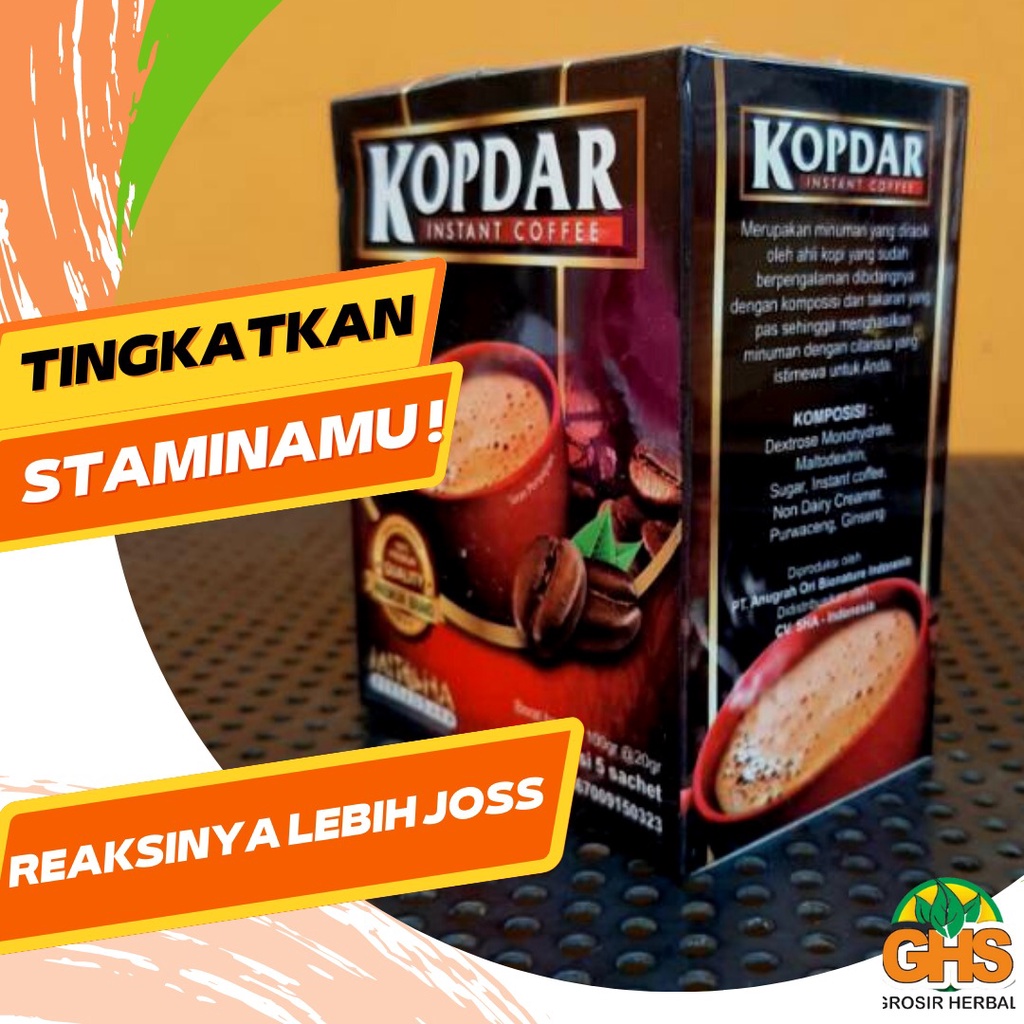 

Kopdar Instant Coffee | Kopi Stamina Pria | Kopi Energi pria | Kopdar Kopi