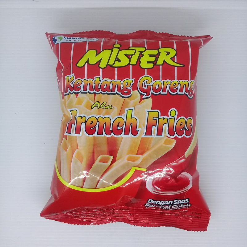 

Mister kentang goreng ala French Fries kemasan 16gr