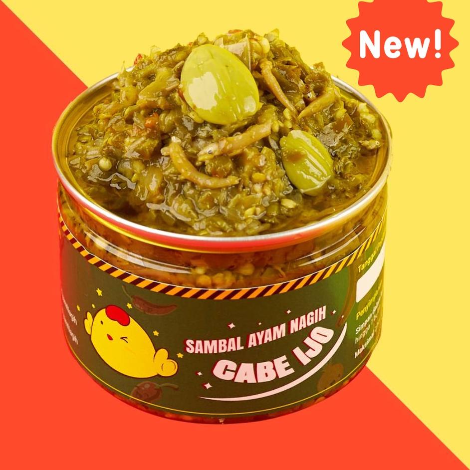 

✱ SAMBAL NAGIH - Sambal Cabe Ijo Padang Teri Toples ۞