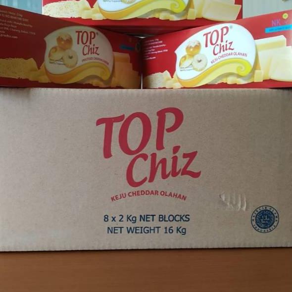 

✷ Keju Topchiz Cheddar 2kg Top Chiz ✿