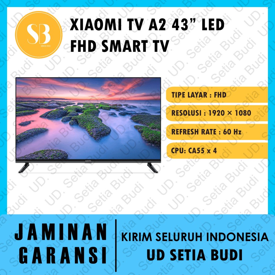 Xiaomi TV A2 43 inch LED FHD Smart TV Android