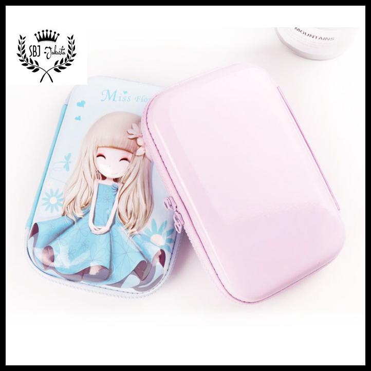 

Tempat Pensil Smiggle Lookalike Hardcase 3D Eva Waterproof Miss Flower