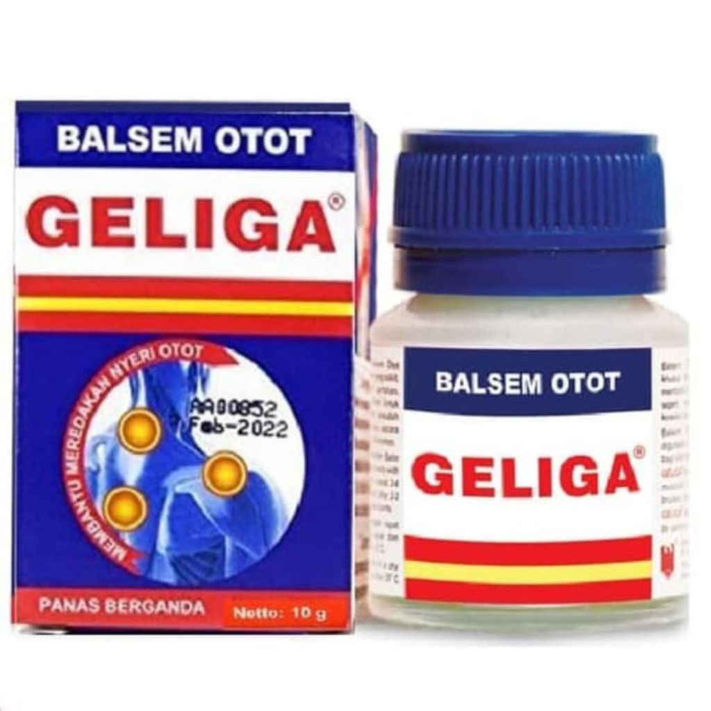 Jual Balsem Otot Geliga Cap Lang 10Gr | Shopee Indonesia