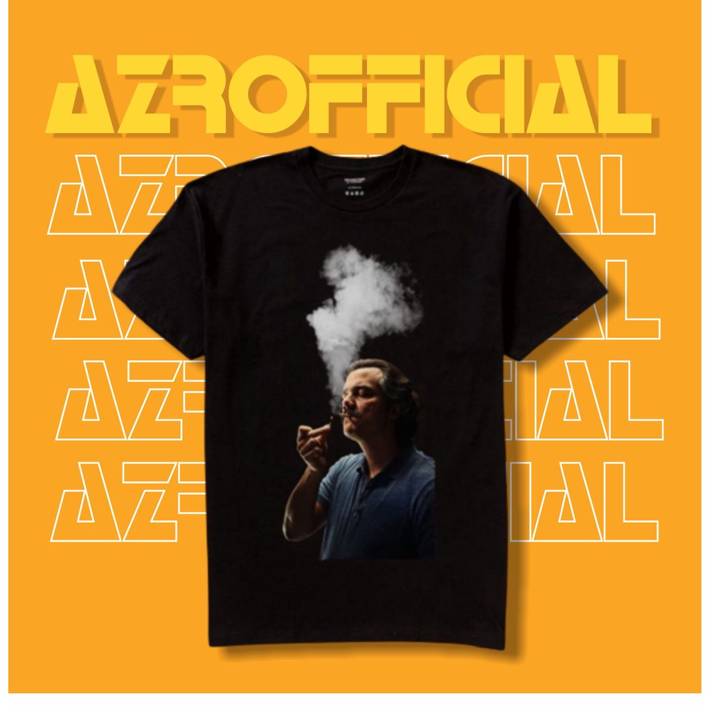 KAOS PABLO ESCOBAR TSHIRT TOKOH BAJU NARCOS VINTAGE SOMEKED FACEBOX OVERSIZE TEE / DEWASA DAN BAJU A