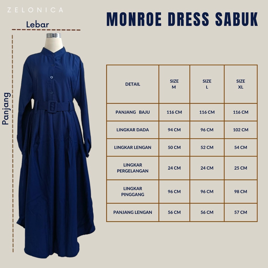 Zelonica Monroe Dress Moscrape