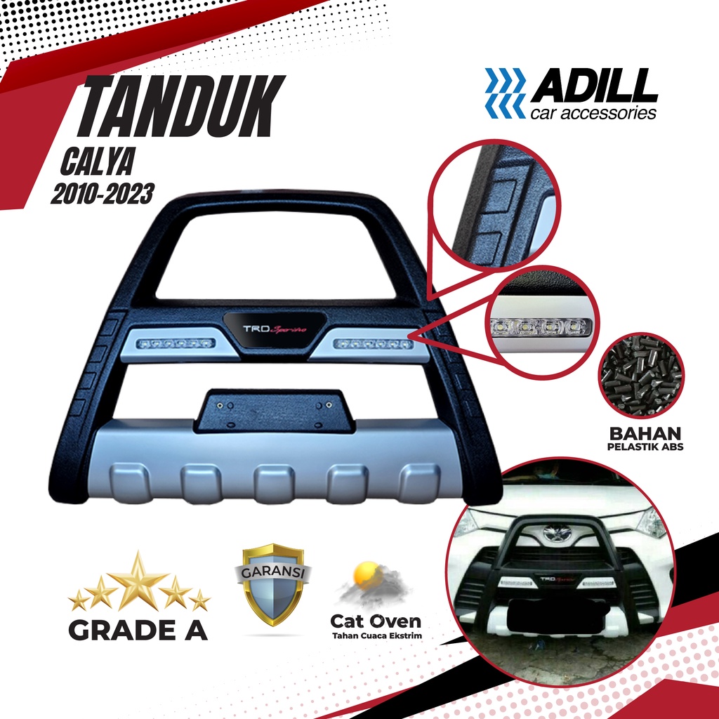 Tanduk Bumper Depan Toyota calya-sigra