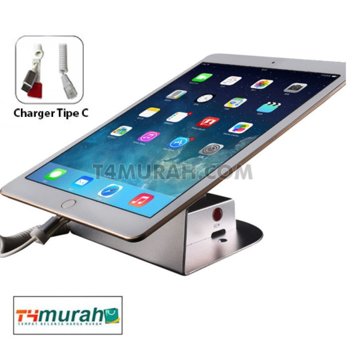 Docking Display Alarm 4 Inch (Tablet, Ipad) Pengaman Hp Pameran