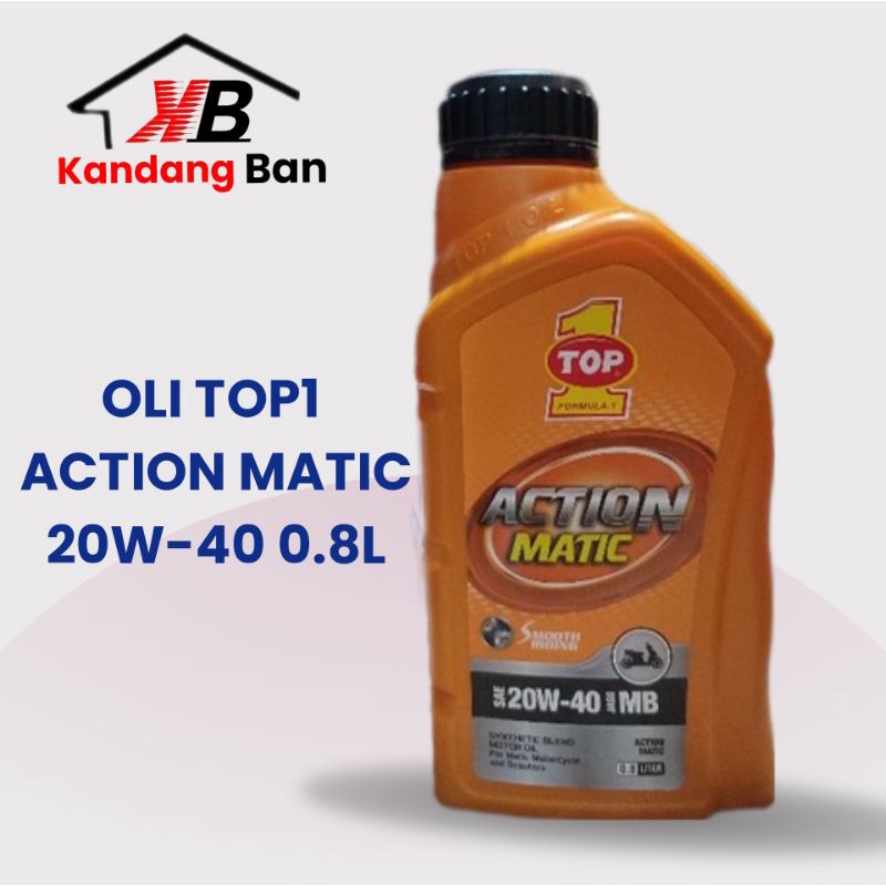 OLI TOP 1 ACTION MATIC 20W-40 0.8L ,100% ORIGINAL