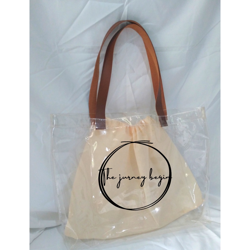 Tas mika murah tebal tas mika serut murah souvenir hampers totebag nikah