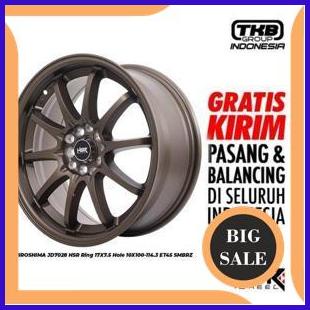onderdil Velg mobil ring 17 HSR HIROSHIMA Velg racing HRV Sienta Ertiga Innova Terios Rush dll 2ZJN2