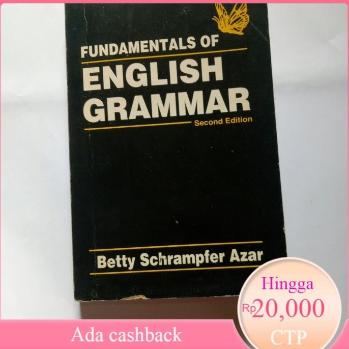 

BUKU fundamental English grammar second edition Betty