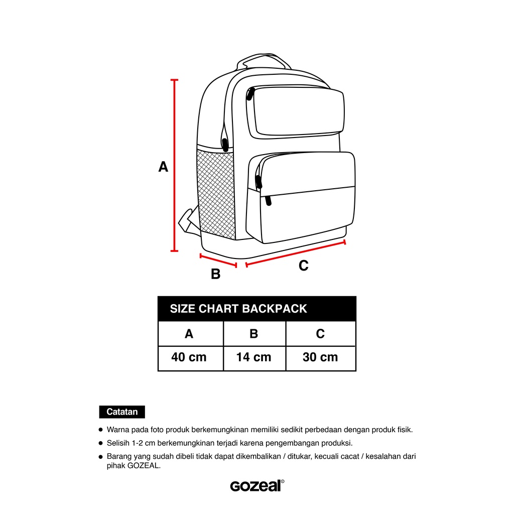 Gozeal | Backpack | Lumetri