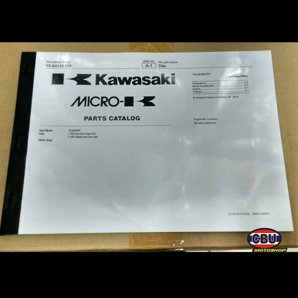 Copy Part Katalog Kawasaki Athlete Pro 2015 Termurah Stok Terbatas