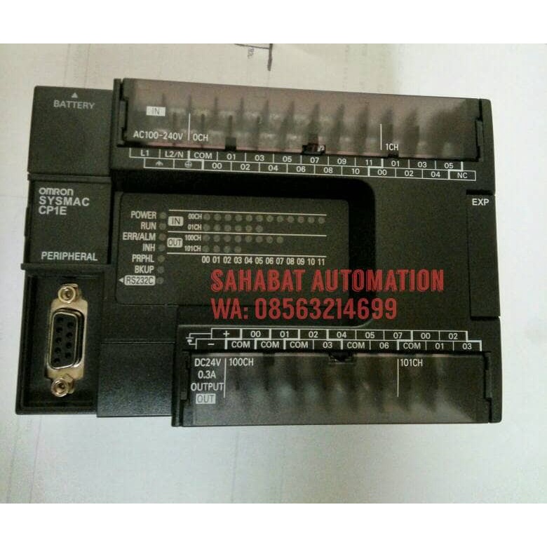 PLC OMRON CP1E-N30SDR-A