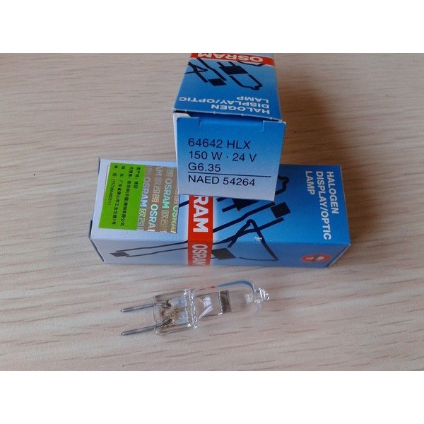 Lampu halogen proyektor OSRAM 24V 150W/ lampu halogen kacang