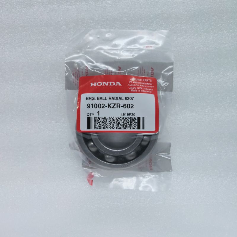 BEARING 6207 KRUCK AS VARIO 125 150
