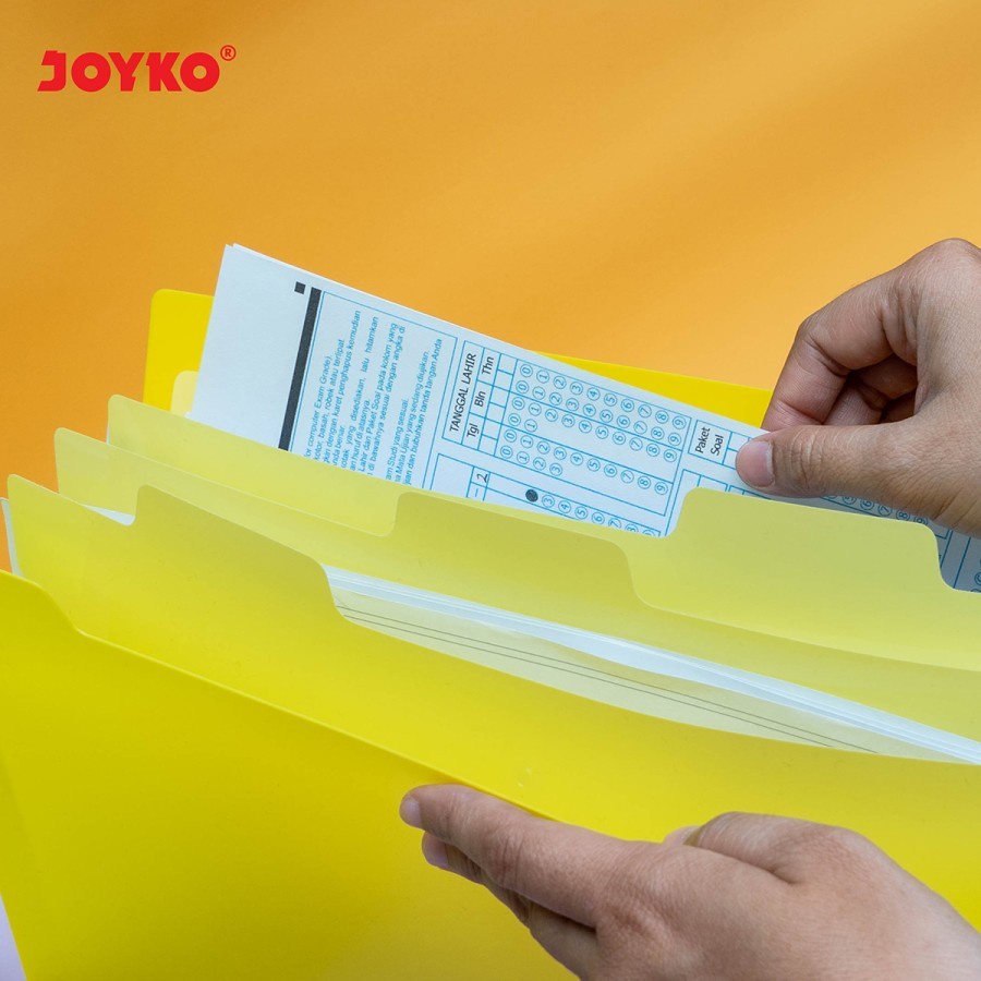 Expanding File Map Harmonika Joyko EF-6A4 A4 5 Pockets