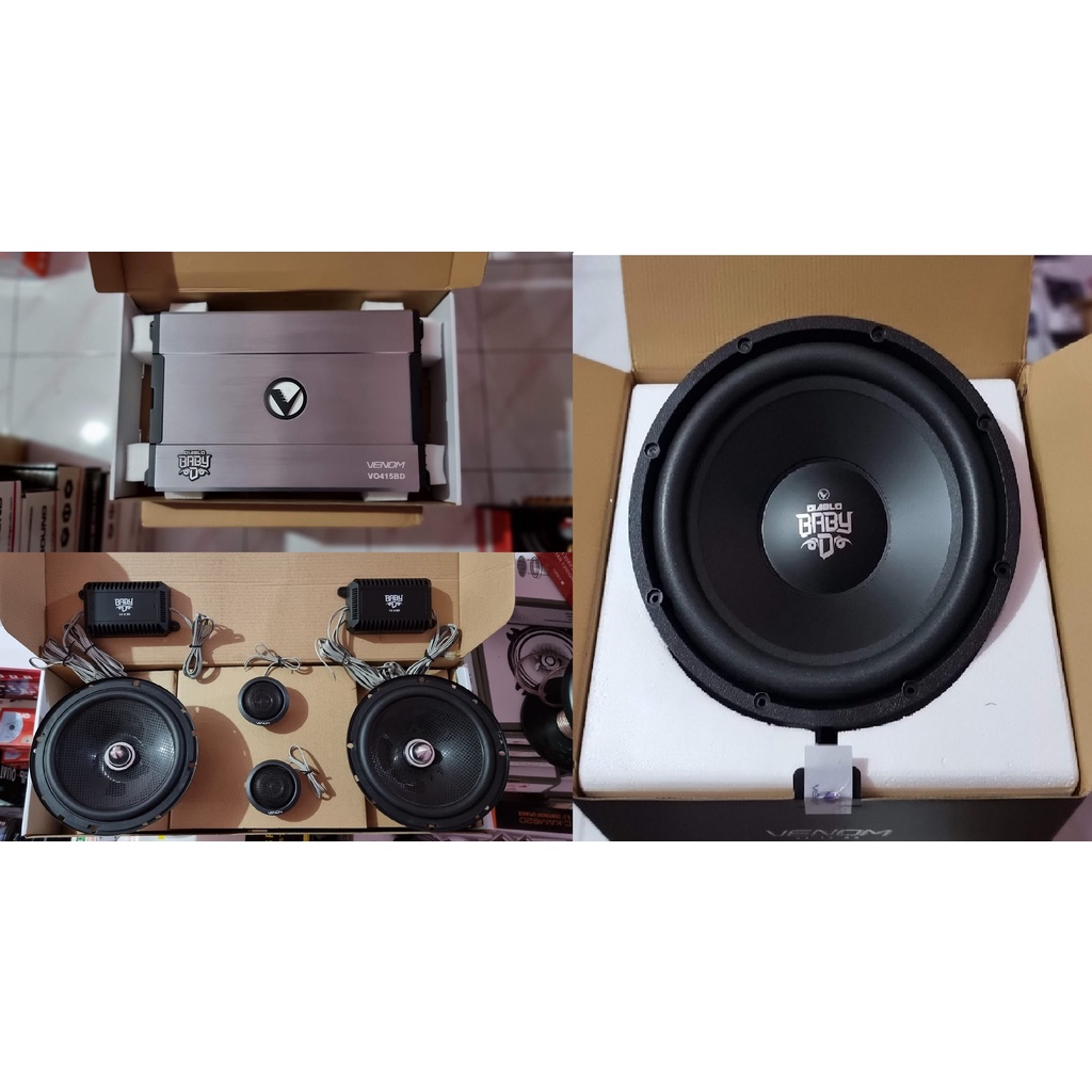 PAKETAN AUDIO 2WAY VENOM BABY DIABLO